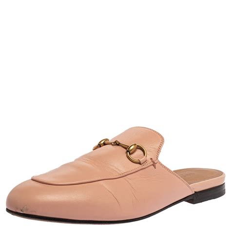 gucci princetown leather mule pink|Gucci princetown mule review.